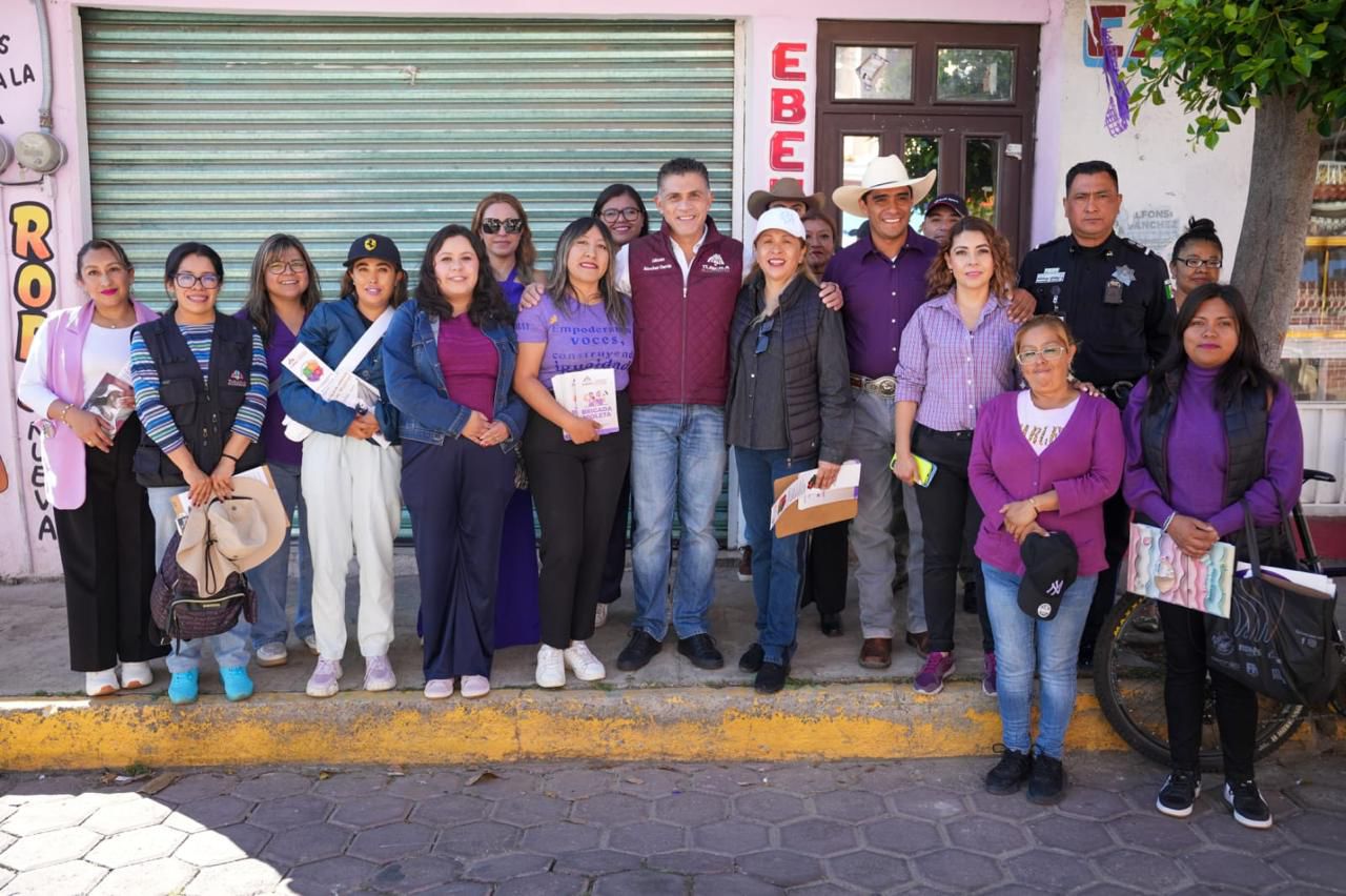 Con la Brigada Violeta Alfonso Sánchez busca ampliar red de ‘Puntos Violeta’ para apoyar a mujeres que lo necesiten